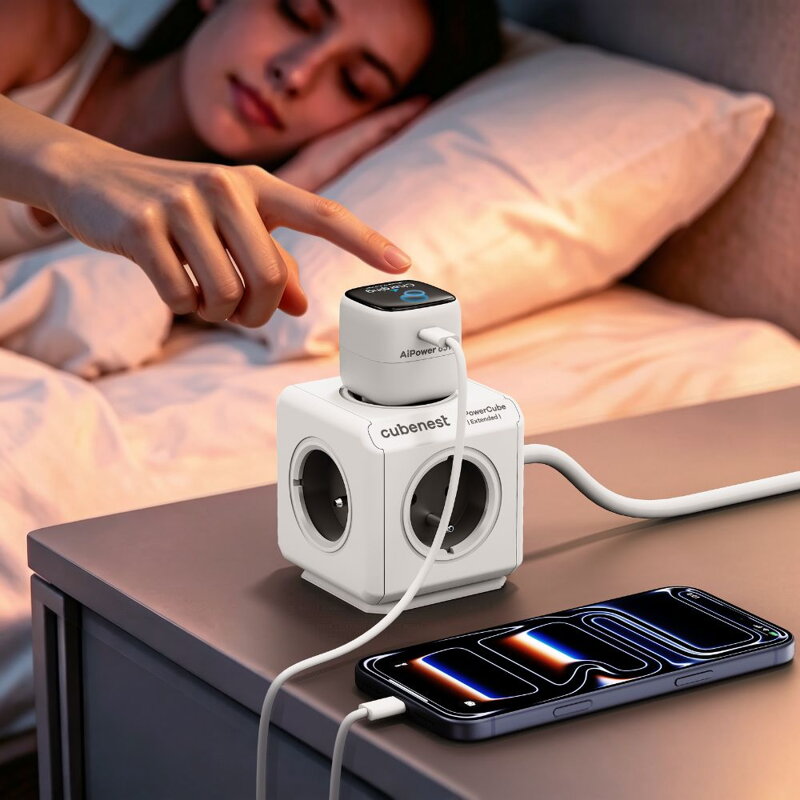 Cubenest AI PD GaN Nano Nabíjačka USB-C 65W A1D65