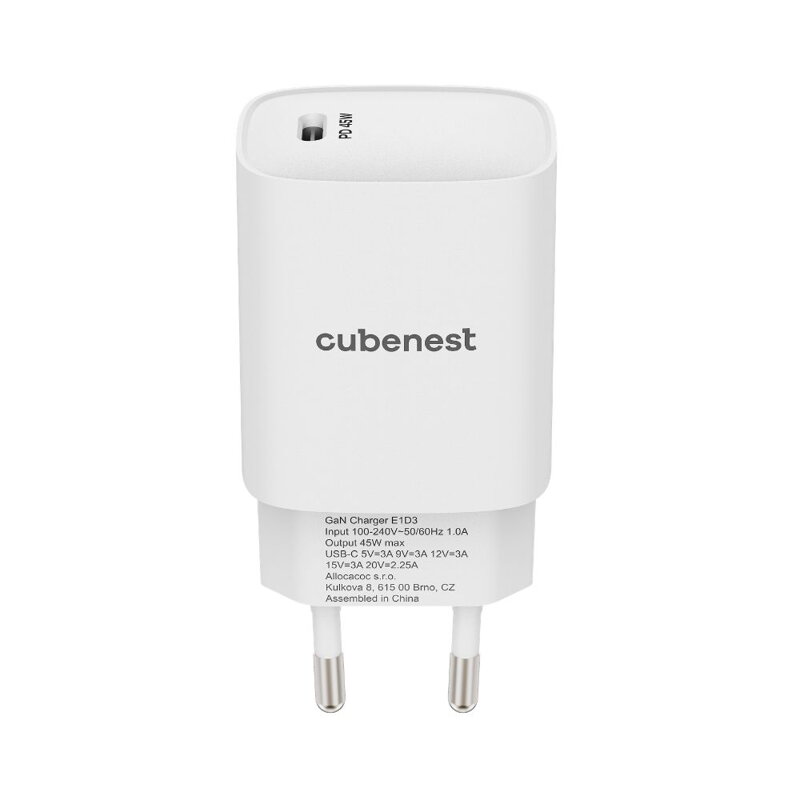 Cubenest PD GaN Adaptér 45W E1D3 