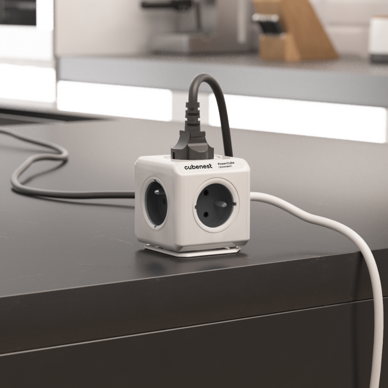 Cubenest PowerCube Extended 1,5 m sivá