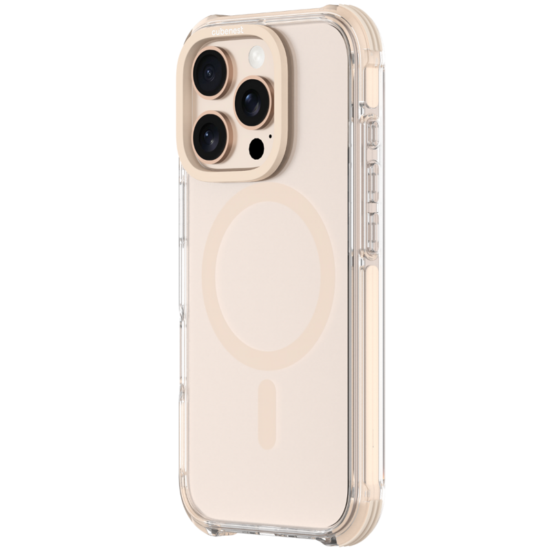 Cubenest Kryt na iPhone 16 Pro MagPro Strong Guard zlatý