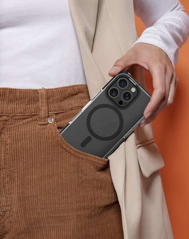 Cubenest Kryt na iPhone 16 Pro MagPro Strong Guard čierny