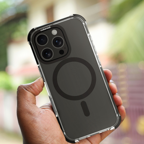 Cubenest Kryt na iPhone 16 Pro MagPro Strong Guard čierny