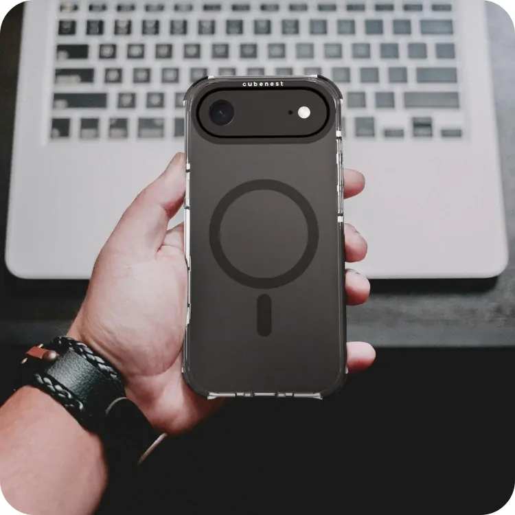 Kryt na iPhone 17 Pro MagPro Strong Guard černý