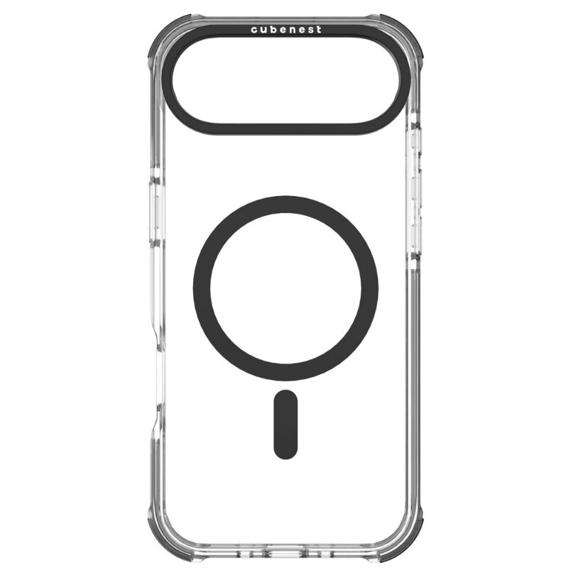 Cubenest Kryt na iPhone 17 Air MagPro Strong Guard čierny Cubenest Kryt na iPhone 17 Air MagPro Strong Guard čierny