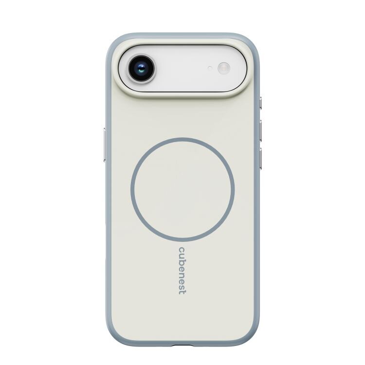 Cubenest Kryt na iPhone 17 Air s podporou MagSafe matný béžový