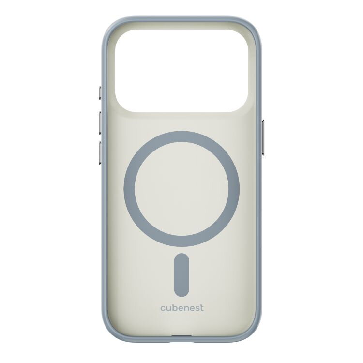 Cubenest Kryt na iPhone 17 Pro s podporou MagSafe matný béžový