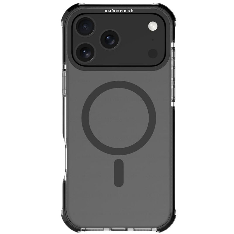 Cubenest Kryt na iPhone 17 Pro Max MagPro Strong Guard čierny
