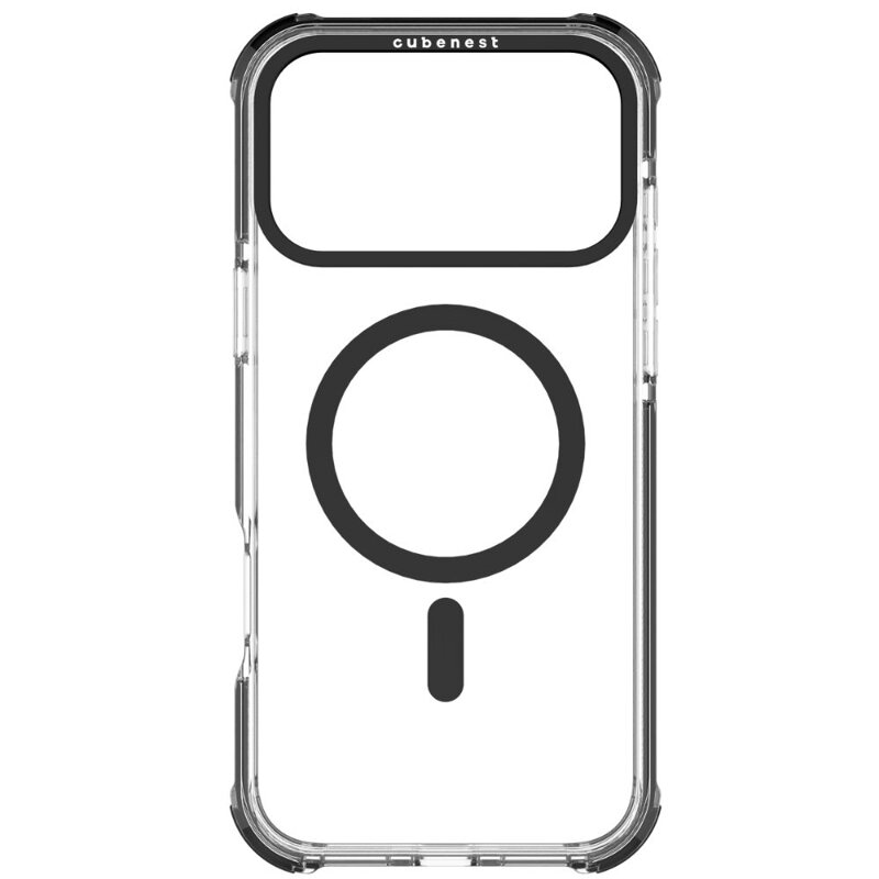 Cubenest Kryt na iPhone 17 Pro Max MagPro Strong Guard čierny Cubenest Kryt na iPhone 17 Pro Max MagPro Strong Guard čierny