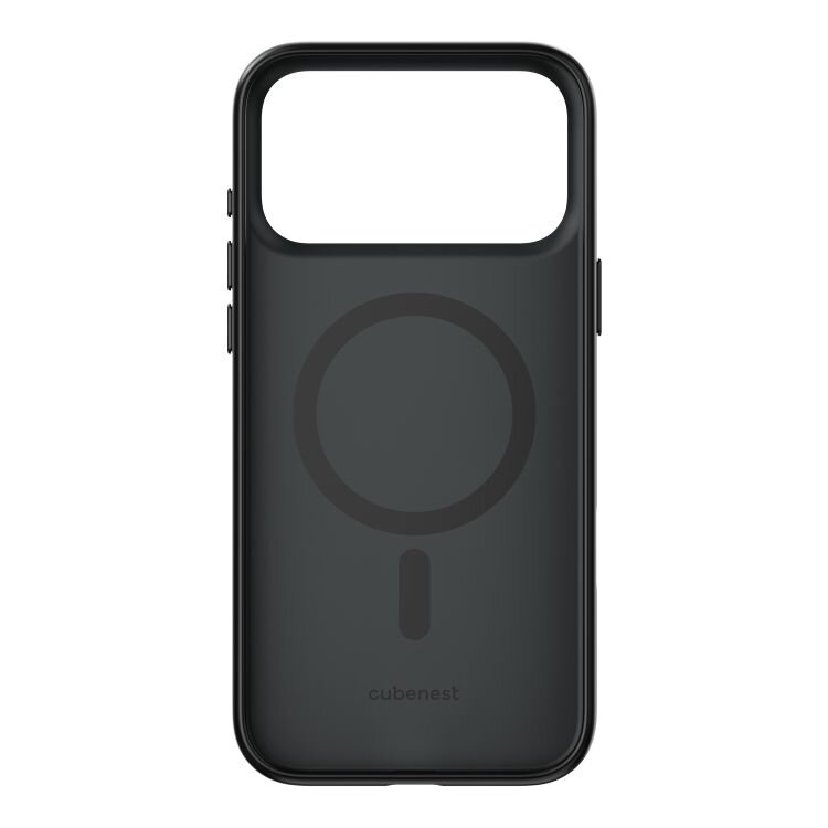 Cubenest Kryt na iPhone 17 Pro Max s podporou MagSafe matný čierny
