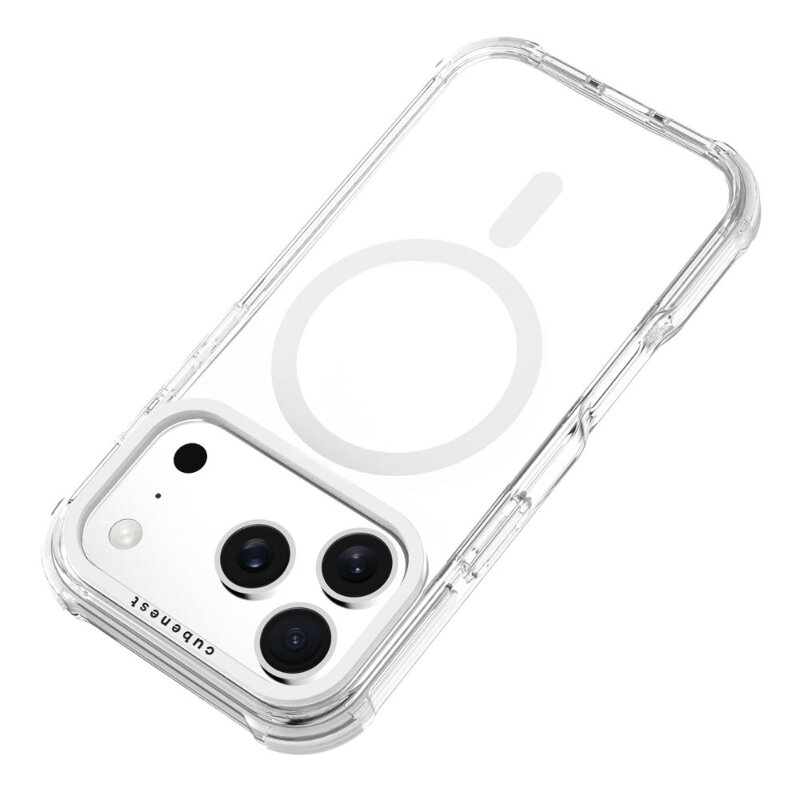 Cubenest Kryt na iPhone 17 Pro MagPro Strong Guard biely