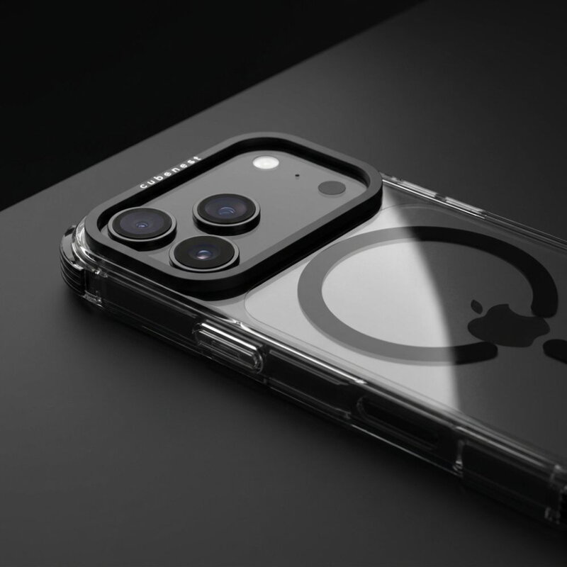 Cubenest Kryt na iPhone 18 Pro MagPro Strong Guard čierny