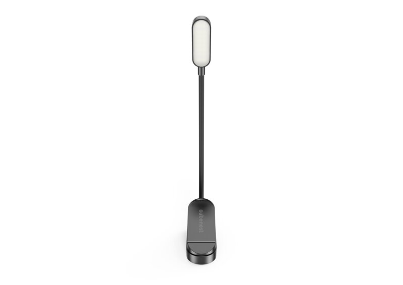 Cubenest LED lampička s klipom LTW02 čierna
