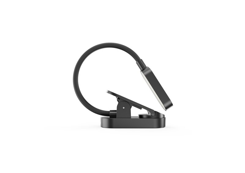 Cubenest LED lampička s klipom LTW02 čierna
