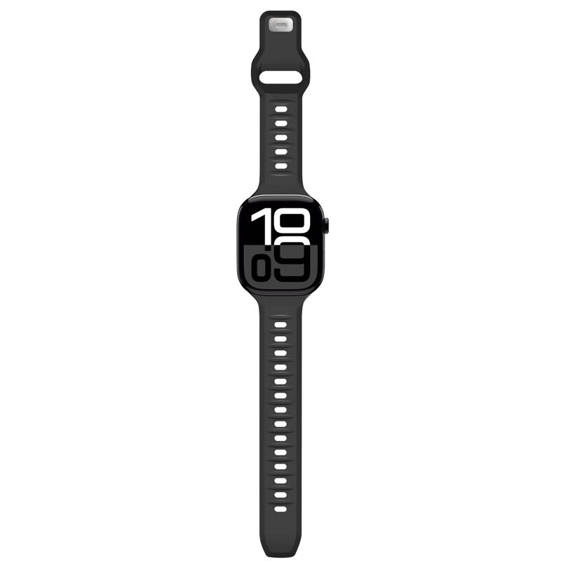 Cubenest Prémiový športový remienok na Apple Watch čierný