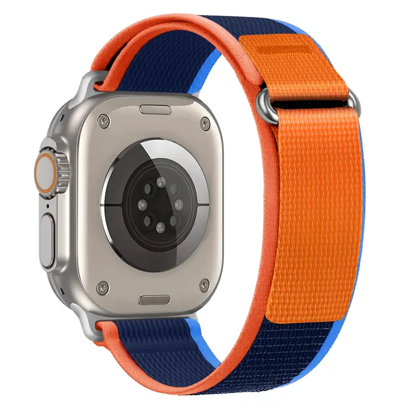 Remienok pre Apple Watch Trailový ťah modro-oranžový