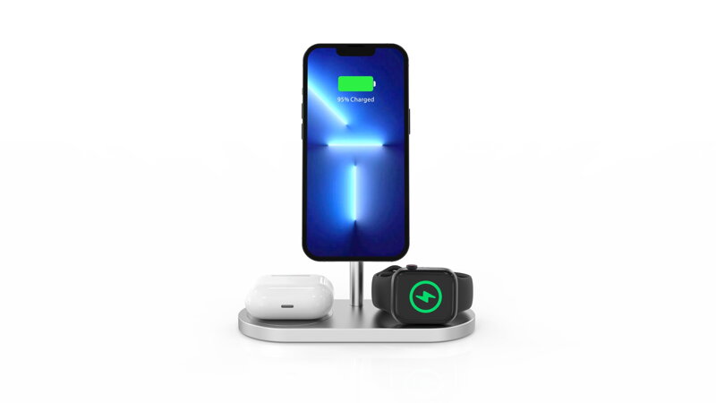 CubeNest 3v1 Bezdrôtová magnetická nabíjačka S313 Pro CubeNest 3v1 Bezdrôtová magnetická nabíjačka S313 Pro