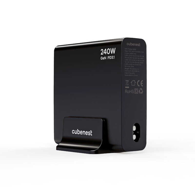 Cubenest PD GaN Nabíjačka 240W S6D0