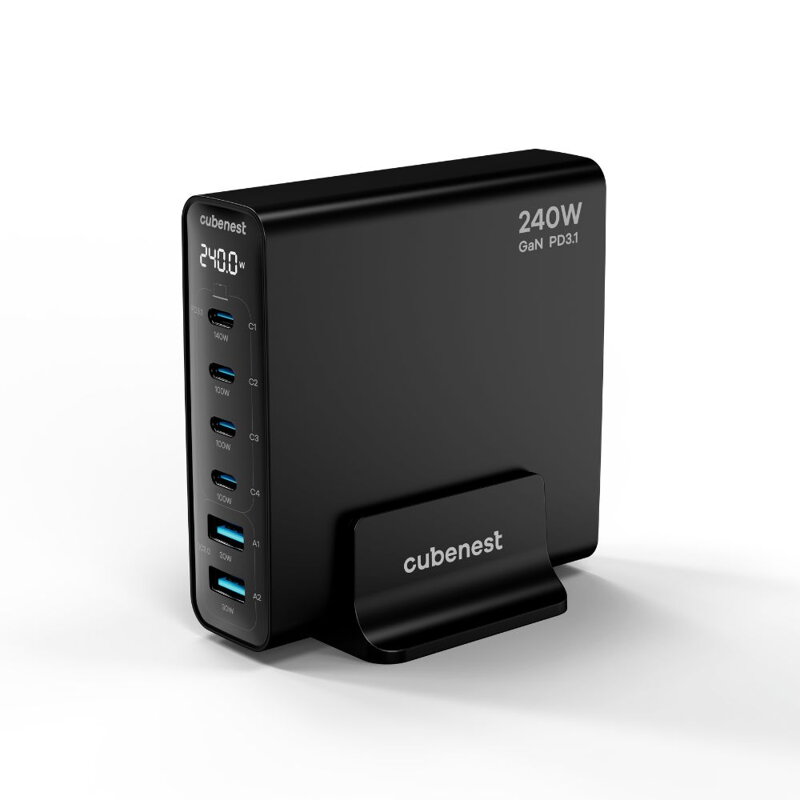 Cubenest PD GaN Nabíjačka 240W S6D0