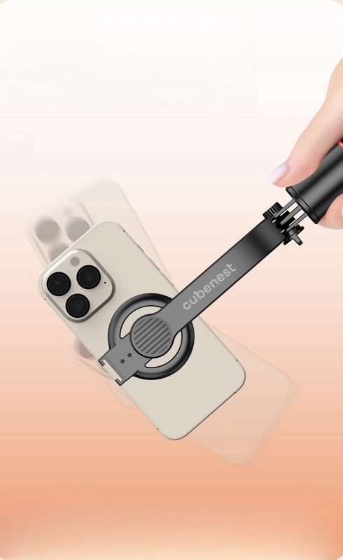 Cubenest Selfie tyč a Tripod s podporou MagSafe SLS01