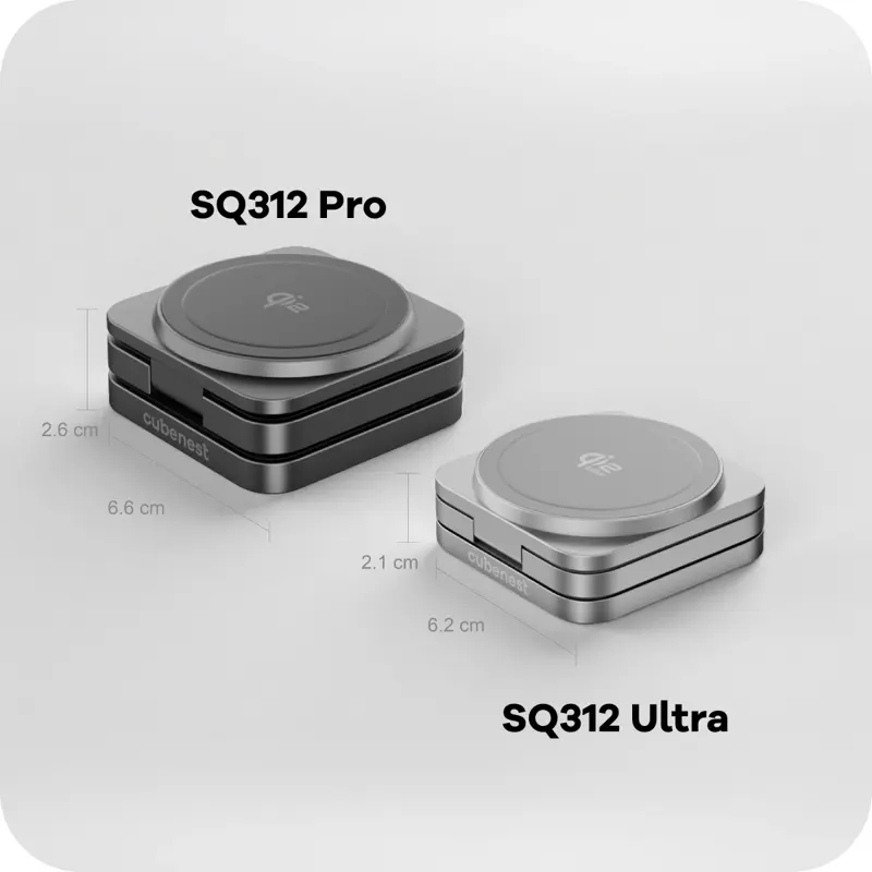 Qi2.2 Skladacia MagSafe nabíjačka 3v1 Qi2.2 Skladacia MagSafe nabíjačka 3v1