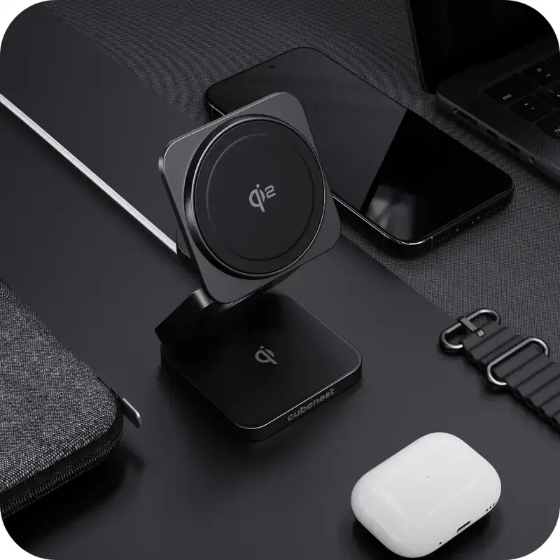Qi2.2 Skladacia MagSafe nabíjačka 3v1 Qi2.2 Skladacia MagSafe nabíjačka 3v1