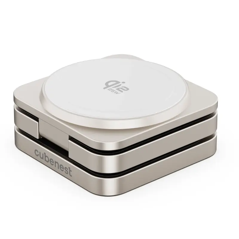 Qi2.2 Skladacia MagSafe nabíjačka 3v1