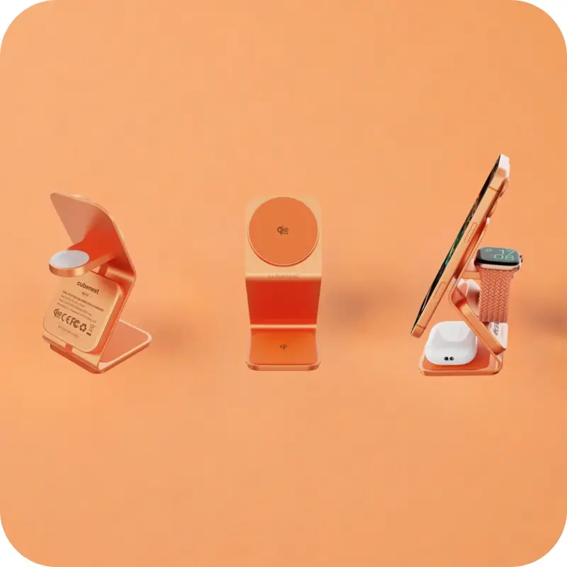 Qi2.2 MagSafe nabíjačka 3v1