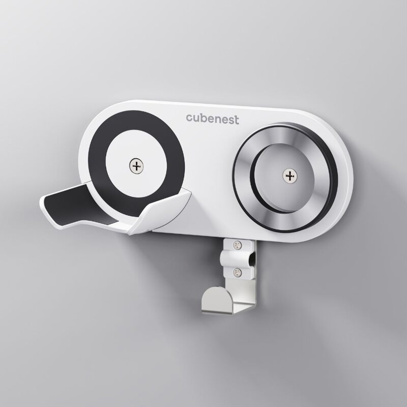 Cubenest Magnetický držiak na fén SwiftDry SDHD01 biely