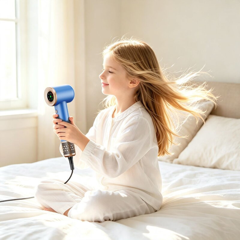 Cubenest Fén na vlasy mini SwiftDry SDHD02 modrý