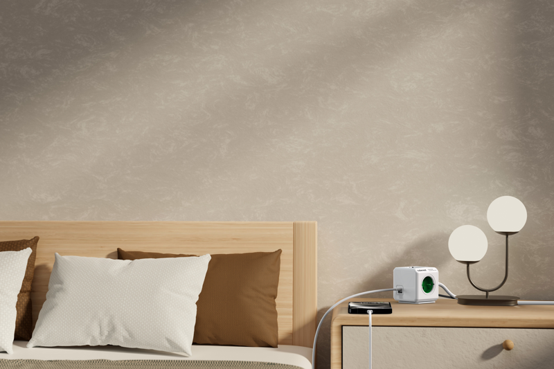 Cubenest PowerCube Extended USB A+C PD 20 W 1,5 m zelená