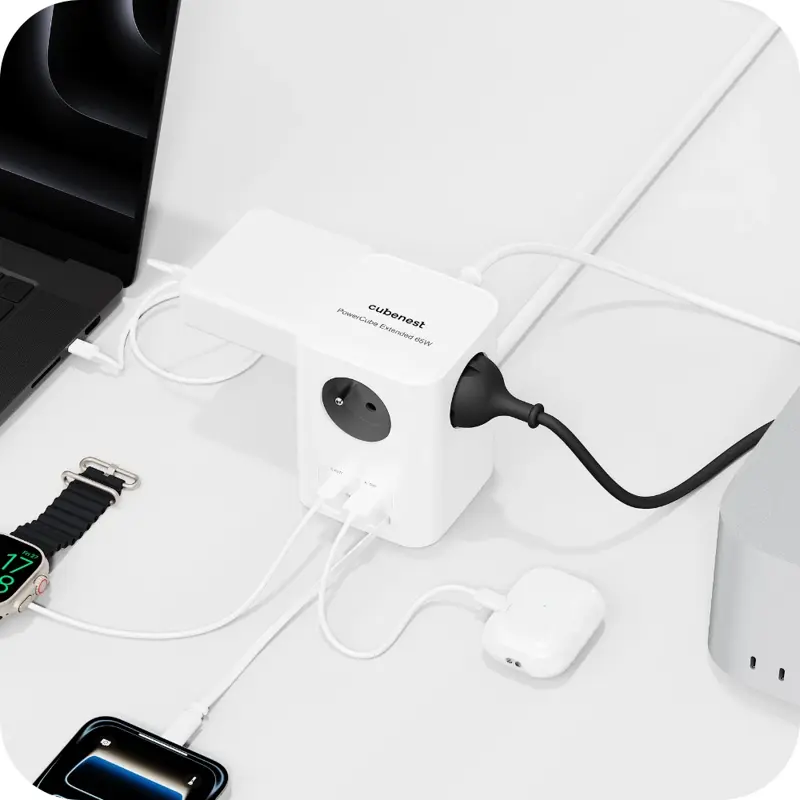Cubenest PowerCube Extended USB A+C PD 65 W