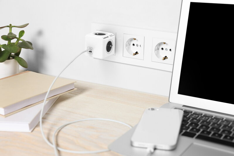 Cubenest PowerCube Original USB A+C PD 20 W sivá