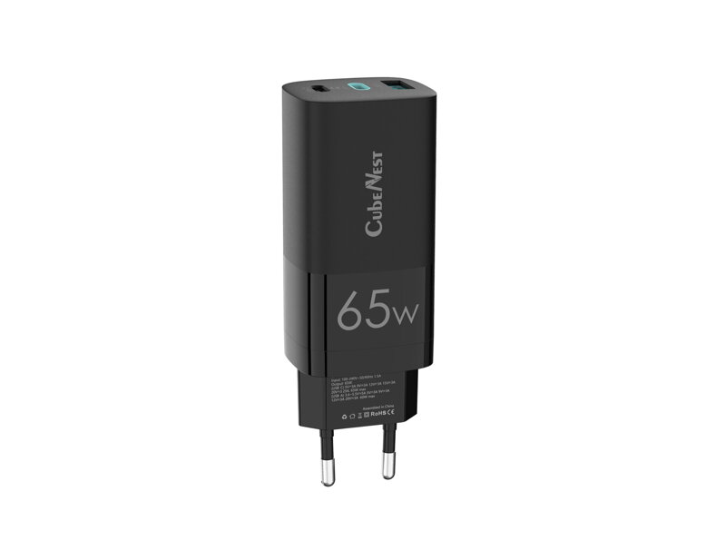 CubeNest PD Adaptér GaN 65W S3D0 CubeNest PD Adaptér GaN 65W S3D0